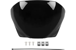 TAZGANTAX Motorcycle Upper Front Fairing Cowl Headight Wind Shield Front Mask Nose Shield Cowl compatible with Tri-umph Trident 660 Trident660 Trident-660 Accessories 2021 2022 2023 (Black)