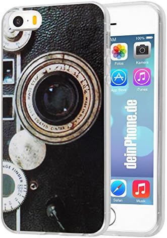 deinPhone Retro Camera Case Cover Bumper for Apple iPhone 5/5S