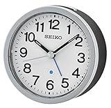 Seiko Unisex Wecker Analog Kunststoff schwarz QHE138K