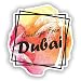 Produktbild 2 x Grüße aus Dubai Vinyl Aufkleber Reise Gepäck # 7673 - 10cm/100mm Wide