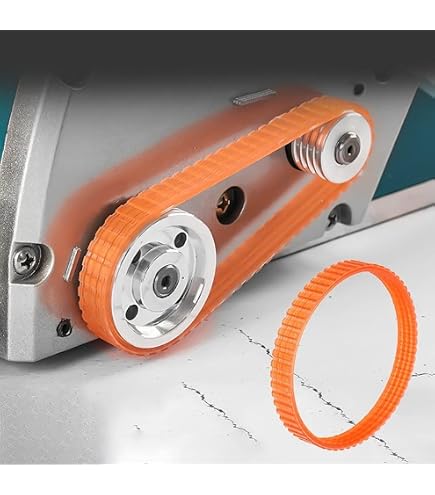 Courroie D'entraînement En Polyuréthane Pour Rabot électrique - 240 X 10 Mm, Orange, Haute Résistance