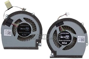 DBTLAP Laptop wentylator kompatybilny z Dell Inspiron 15-7000 15R 7566 7567 L + R set wentylator chłodzący 0147DX 0NWW0W