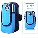 Produktbild TTIKLH Armband Sport BagArm Band Sport Tasche Handy Gym Run Hand-handphone-Beutel Sky Blue
