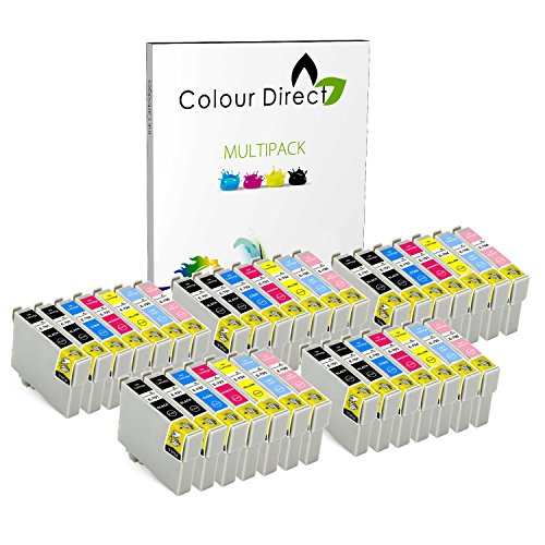 35 Colour Direct T0791 - T0796 Kompatibel Druckerpatronen Ersatz für Epson Stylus Photo 1400, 1410, 1500W A3 Drucker (NON-OEM)
