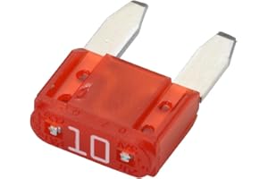 ‎HELLA HELLA 8JS 728 596-821 Sicherung - Mini-Flachstecksicherung - 10A - rot - Menge: 5
