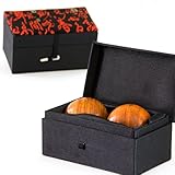 ZENKRAFT - Exklusive Qi Gong Kugeln aus Palisanderholz in...