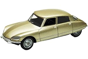 OPO 10 - Coche en Miniatura de 3 Pulgadas (8 cms Aproximadamente) Citroen DS 23 1973 Gris - Welly 52381W