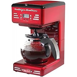 Simeo FD300 - Cafetière automatique à filtre (1,2 l, 900 W, rouge)