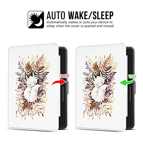 Ayotu Kindle Voyage H¨¹lle–Case Cover Mit Auto Sleep/Wake Funktion nur geeignet f¨¹r Amazon Kindle Voyage ( 6 „Zoll 2014)-029 - 3