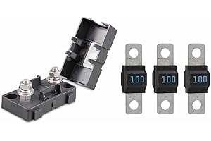 LOWENERGIE Victron Energy - Fusibili MIDI (4, portafusibili e 3 fusibili da 60 A)