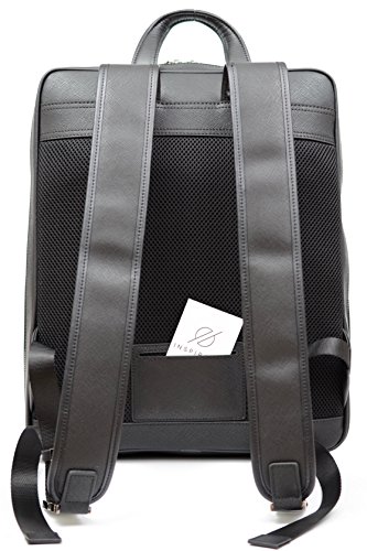 INSPIRATIO – Luxuriöser Rucksack | Extrem hochwertig verarbeitet | Backpack als Laptop oder Akten-Tasche für Business und Büro, Sport-Bag oder im Hand-Gepäck | Unisex-Design für Damen & Herren - 5
