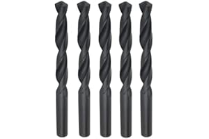 Weischer® - HSS-R Spiralbohrer Ø 4,0 mm | 5 Stück | Stahlbohrer Metallbohrer Eisenbohrer | Bohrer für Metall, Stahl, Aluminium, Eisen | stabil & bruchfest