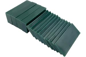 NIUPIKA Stampo in cera persa per scolpire gioielli, 0,5 kg (fette di cera verde)