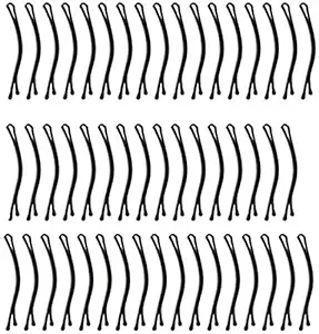 On Blow Black Metal Side Hair Pins Small 4 Cm (Pack of 200)
