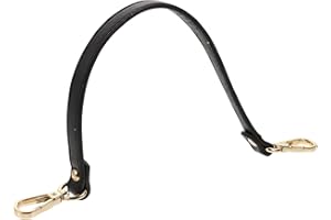 VALICLUD Asas de Cuero PU para Bolso de Mano Correa de Hombro con Hebillas de Langosta Giratorias Doradas de 14 Pulgadas