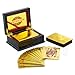 Produktbild Playing Card Deck with 99.9% Pure Gold Foil (GOLD PACK WITH BOX) by RoyaltyLane