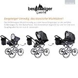 Bergsteiger Venedig Nostalgie Kombikinderwagen 3-in-1 – System; Autositz; (Megaset 10 – teilig) - 3