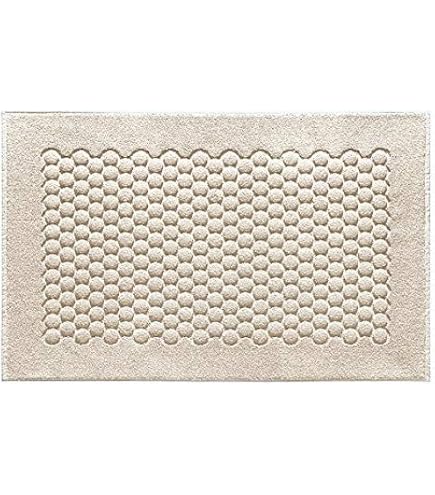 Gözze Tappetino Da Bagno In Microfibra A Pelo Alto - 50x70 Cm, Colore Sabbia, Antiscivolo, Lavabile A 30° - 5
