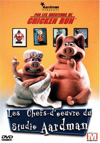 couverture de : les  Chefs-d'oeuvre du studio Aardman