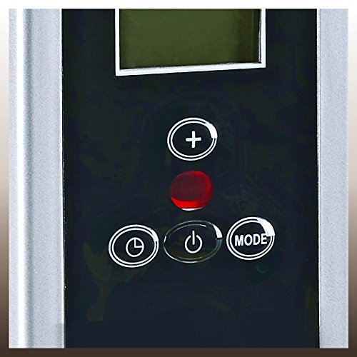 Einhell Wärmewellen Heizung WW 2000 R (2000 Watt, Mica Heizelement, Thermostat, Fernbedienung, Timer, Kippschutz, Abschaltautomatik) - 4