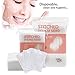 Mermaid Double-Deck Makeup Cotton pads Facial Cleansing Pads Cotton Puff 100% Pure Cotton Unbleached breathable Makeup Remover Accessories Tools 60x50mm 100pcs