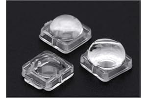 TECNOSTORE 5 x LED SMD 5050 Lens Angle 30° 60° 140° Degree Diffusing Diode Lights (30°)