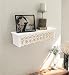 Home Sparkle Sh796 Wall Shelf (Lacquer Finish, White) RS.588.00