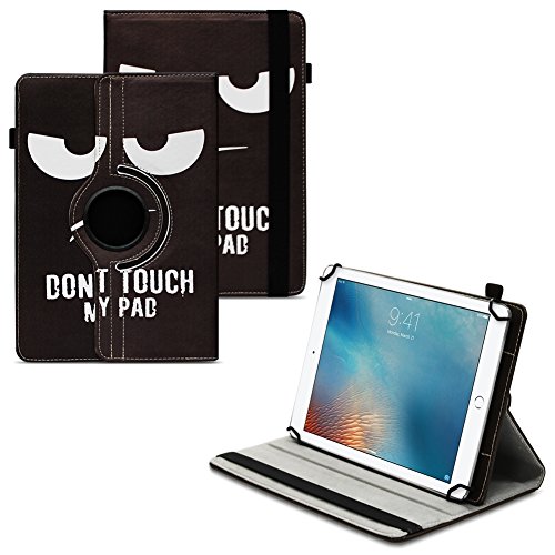 Tablet Hülle für Apple iPad Pro 10.5 Zoll Tasche Schutzhülle Case Cover 360° Drehbar Etui, Farbe:Motiv 5
