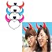 Produktbild OFT 3pcs. leuchtend Ox-Horn haarband Haarreif Licht Hairband Luminous Haarbänder (Farbe Random)