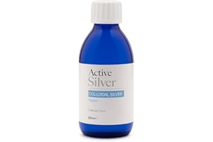 Active Silver Colloidal Silver Spray with Atomiser (250ml Bottle), Multi-Purpose Silver Spray for Natural Skin Care & Everyday use, 10ppm Premium Quality UK Colloidal Silver, Compact & Travel-Sized