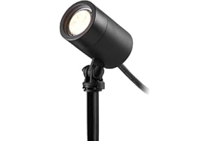 ELLUMIÈRE ellumiere Garden Spotlight - Electric Garden Lights - Plug n Play System (Small Spot Light)
