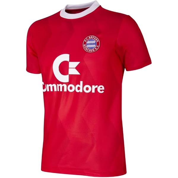 Camiseta COPA Fc Bayern München 1971 - 72 Retro Football Shirt Red White 3
