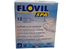 FLOVIL Spa md9292 produit Schiarente Ultra concentré pour l'eau de Spa, blanc