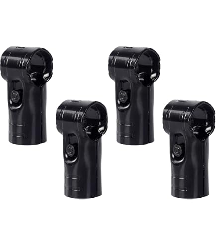 Set Di 4 Giunti In Acciaio Inox 304 - Morsetti Regolabili 29-31 Mm, Per Tubi Auto, Agricoltura, Industria