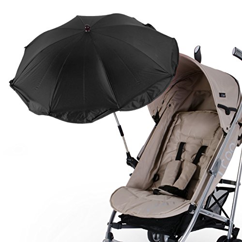 Diago UK ANTI UV Parasol Black
