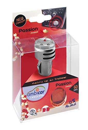 Ambicar Passion (Intense And Oriental ) Electric Car Air Freshner (55G) , Product Of Spain RS.899 (47.00% Off) - Amazon