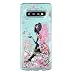Produktbild Everainy Kompatibel für Samsung Galaxy S10 Plus Hülle Silikon Transparent 3D Flüssig Glitzer Durchsichtig Gummi Stoßstange Galaxy S10 Plus Liquid Stoßfest Hüllen Handyhülle Schutzhülle (Schmetterling)