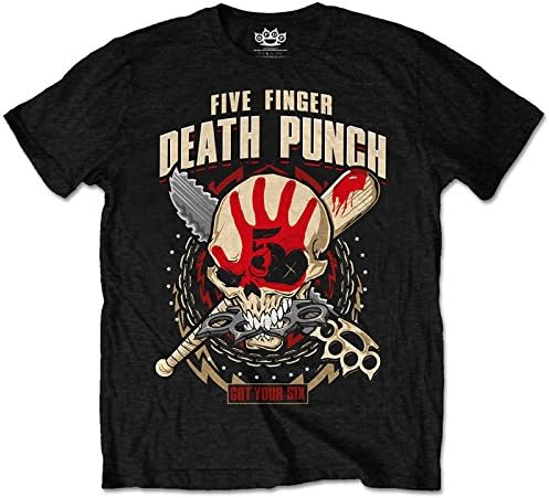 Five Finger Death Punch OFFICIAL Zombie Killer Unisex T-Shirt S To 2XL - XL