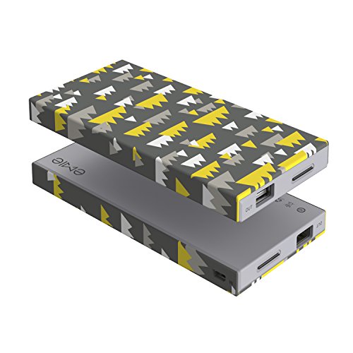 EMIE Memo  S  lo ag  talo   10000mAh 12 mm Bater  a Externa Port  til Power Bank LED Indicador  Monta  a 