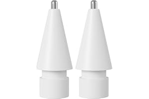 ARBLEL Tips Compatible with Apple Pencil Replacement Nibs Upgraded No Wear Out Fine Point Precise Control Pencil Tip for Apple Pencil 1st Gen and 2nd Gen/iPad Pro Pencil Nibs (2 Pack)