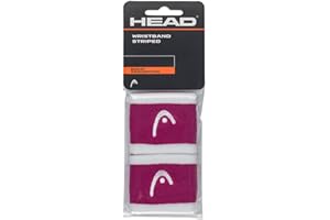 HEAD Wristband Striped 2.5, Unisex Adulto