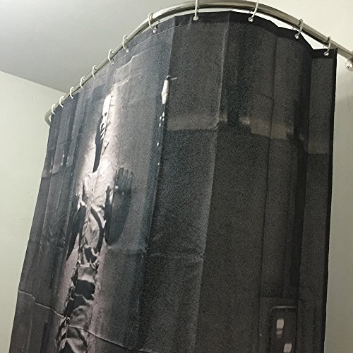 Duschvorhang Zombie Badewannenvorhang mit 12 Duschvorhangringe anti schimmel 180*180cm - 3