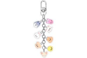 SCISSH Kpop Stray-Kids ITZY IVE NCT TWICE (G) I-DLE porte-clés en acrylique, ensemble mignon, porte-clés pour sac à dos, idéal pour sac à surprises