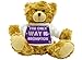 Produktbild The only Way Is Brompton - Plüsch Teddy Bär (Höhe ca. 22 cm)