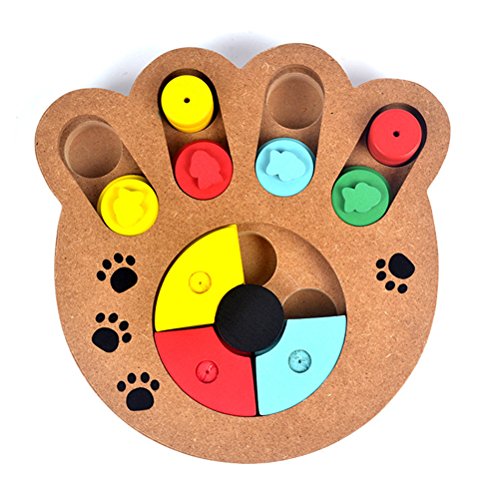 UEETEK-Pet-Intelligence-Toy-Food-Hiding-Puzzle-Interactive-Food-Treated-Wooden-Pet-Paw-Puzzle-Toy-for-small-or-midium-dogs-and-cats