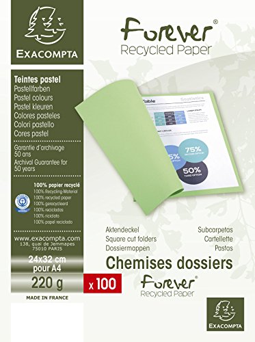 Exacompta 410005E - Lote de 100 Subcarpetas Forever 250 Color Amarillo reviews Exacompta 410005E - Lote de 100 Subcarpetas Forever 250 Color Amarillo