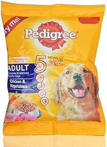 Pedigree Dog Food - Adult Chicken and Vegetables, 100g Pouch