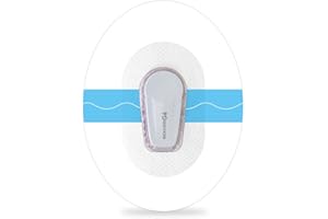 MAYLOVE Patch adhésif pour Dexcom G6-37pièces Patchs adhésifs imperméable pour Dexcom G6 sensor,Des patchs respirants et adaptés à la peau durent à 10 jours