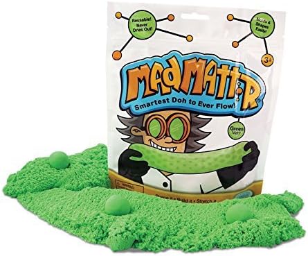Waba WAB-210700 10 oz Green Mad Mattr Soft Modeling Craft by Waba