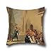 Produktbild 16 X 16 Inches / 40 By 40 Cm Oil Painting Tsokos Dionysios - The Assassination Of Capodistria Pillowcase ,two Sides Ornament And Gift To Girls,dance Room,kids Boys,wife,birthday,boys